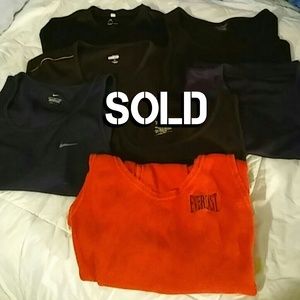 💲⬇BUNDLE OF ASS. MENS WORKOUT SHIRTS